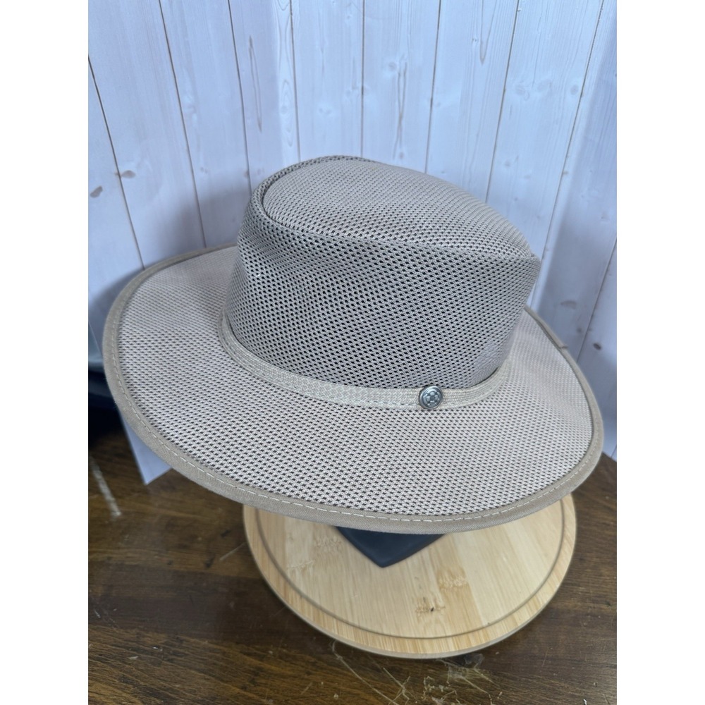 Cabana Head N' Home Walnut Solair‎ Breathable Mesh Shade Hat Brim Size Large